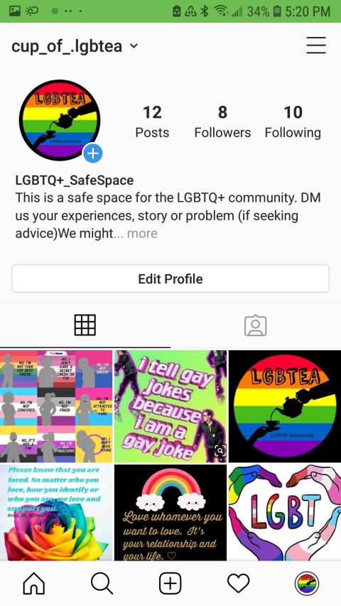 LGBTQ+ safe space