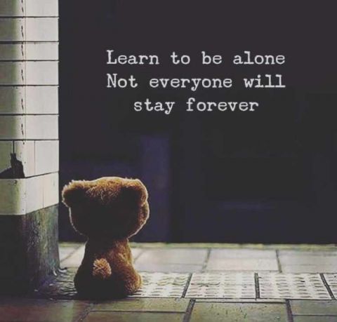 Learning to be alone